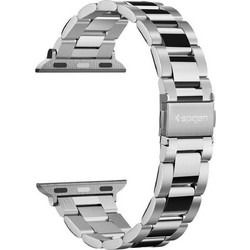 Spigen Modern Fit Λουράκι Μεταλλικό Silver (Apple Watch 38 / 40 / 41mm)