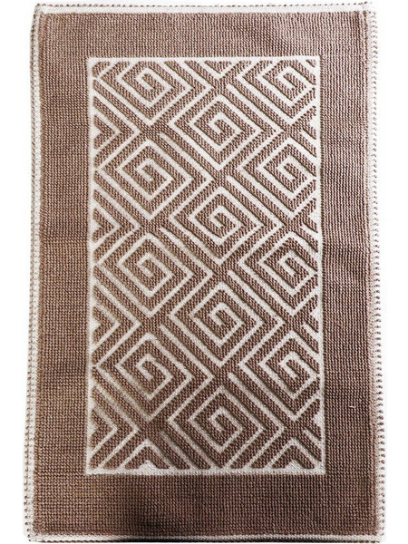 Espiel Labyrinth Χαλί Ορθογώνιο Καλοκαιρινό Βαμβακερό 140x200cm Brown