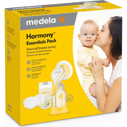 Medela Harmony Essential 2 Phase Manual Μονό Χειροκίνητο Θήλαστρο Χωρίς BPA 200ml