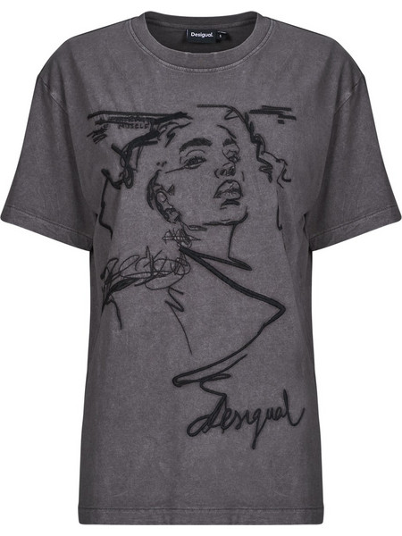 T-shirt με κοντά μανίκια Desigual BUDAPEST