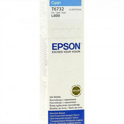 Epson 673 Cyan Μελάνι Εκτυπωτή Inkjet C13T67324A