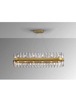 Grace 364874 - Φωτιστικό Οροφής GRACE Oval 28xG9 LED Χρυσό