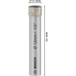 BOSCH ΔΙΑΜΑΝΤΟΤΡΥΠΑΝΟ PRO CERAMIC DRY 12 x 66 mm 2608599052