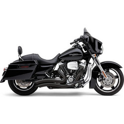 Εξατμίσεις Cobra για Harley-Davidson Sportster (XL) 14-22 σε μαύρο, Speedster Short Swept exhaust. Black