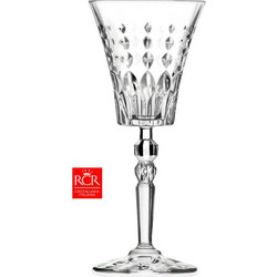 RCR Crystal Σετ Ποτήρια Κρασιού Κρυστάλλινα Κολωνάτα Marilyn 210ml 6τμχ 0803409