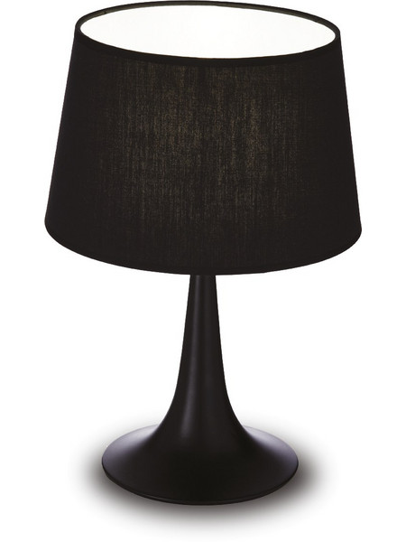 Ideal Lux 110554 Πορτατίφ Ε27 Μαύρο Φ23.5xΥ36.5cm