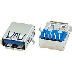 USB CONNECTOR 3.0 TYPE A PCB BUSB-A1D70F-0L9N-W CZT (ΣΕΤ ΜΕ 10)