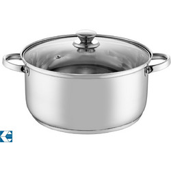 Κατσαρόλα από Ανοξείδωτο Ατσάλι Lorenzo 9.8lt /28cm Galifas 7901262 - Galifas