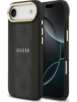 Guess 4G Stripe MagSafe Θήκη iPhone Air Black (GUHMP17MPG4SEMCK)
