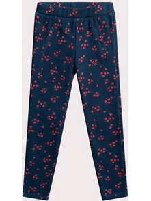 Παιδικό Παντελόνι για Κορίτσια Red Floral ΜΠΛΕ