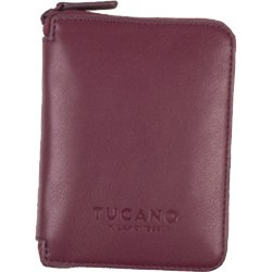 Tucano Tucanno Palma μπορντώ RFID Πορτοφόλι με φερμουάρ TVA-PAW-PP