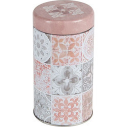Κουτί Αποθήκευσης Μεταλλικό Tiles με Καπάκι 6.5x12cm
