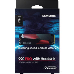 Samsung 990 Pro 2.0 With Heatsink SSD 1TB M.2 NVMe PCI Express 4.0