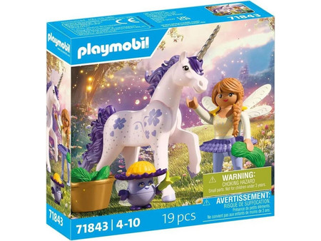 Playmobil Magic Unicorns Μονόκερος με Μωβ Χαίτη για 4-10 Ετών 71843