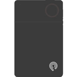 Hyperloq LocaCard Android Anti-Lost Tracker Google Find My Device Black 1 Pack