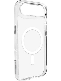 Puro Lite Mag TPU+PC Case Compatible with MagSafe for iPhone 17 Air - Transparent with White Ring