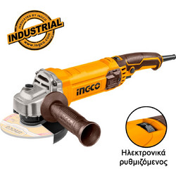 Ingco AG1100385E Γωνιακός Τροχός Ρεύματος 1100W 125mm