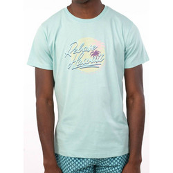 Rebase Graphic T-Shirt 241.RTS.262 Aqua