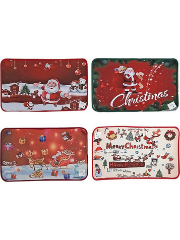Χαλάκι Εξώπορτας Εορτών 60x40cm Xmasfest 1131197 - Τυχαίο-Χρώμα-Σχέδιο-Επιλογή