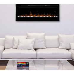 Dimplex BLF 7451 Ηλεκτρικό Τζάκι Τοίχου 1000W Μ188.3xΥ49.3xΒ18.7cm