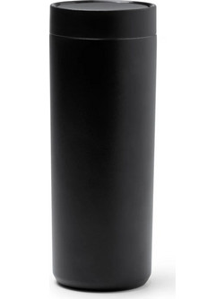 Κούπα μεταλλική σε ματ χρώματα 500ml - CLARKE Μαύρο Stamina