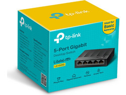 TP-Link LS1005G Unmanaged L2 Switch με 5 Θύρες Ethernet 1Gbps