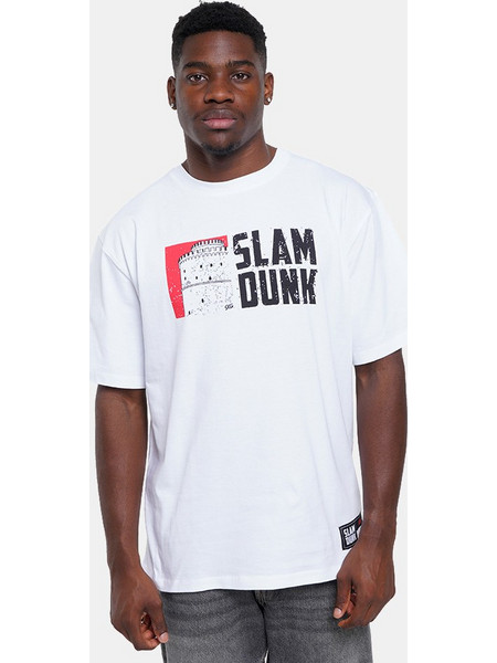 Slamdunk T-Salonica Ανδρικό T-Shirt SD52510241-02 White