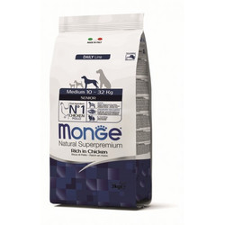 Monge Natural Superpremium Senior Medium with Chicken & Rice 3kg