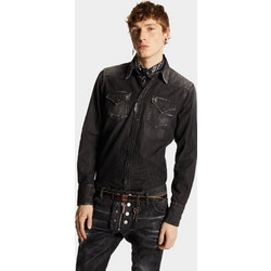 Dsquared2 Ανδρικό Πουκάμισο Μακρυμάνικο S71DM0507S52493-473 Ciel