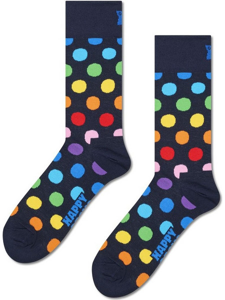 Happy Socks Ανδρικές Κάλτσες Ψηλές Navy Μπλε P003212