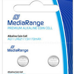MediaRange Premium Alkaline AG1 LR621 2τμχ