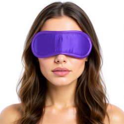 Satin Blindfold Purple