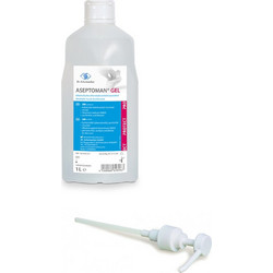 Dr. Schumacher Aseptoman Gel Protect Pump Αντισηπτικό Gel Χεριών με Αντλία 1lt