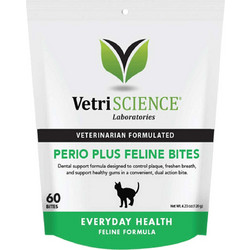 VetriScience Perio Plus Συμπλήρωμα Διατροφής Γάτας για Οδοντική Φροντίδα 60 Δισκία