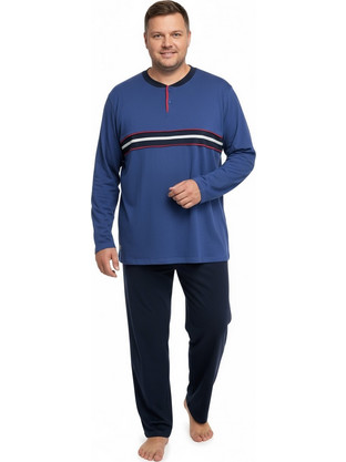 B655ML Plus Size Ανδρική πιτζάμα