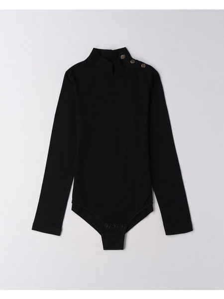 IDO LONG SLEEVES BODY UNDERWEAR - 4.F513/00 - ΚΟΡΙΤΣΙ - BLACK