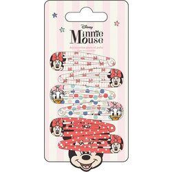 Disney Minnie blister pack 6 hairpins