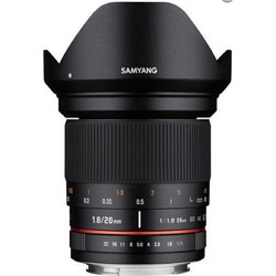 Samyang 20mm f/1.8 ED AS UMC Canon M