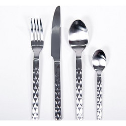 Σετ μαχαιροπίρουνα 24 τεμαχίων Stainless steel 18/10-M-0387