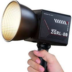 Επαγγελματικό φωτιστικό φωτογράφισης LED 80W ZGRL-80 μαύρο