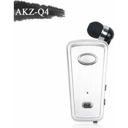 AKZ-Q4 Ακουστικό Bluetooth White