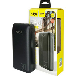 Klgo Ph-kp-88 Power Bank 30000mAh με Θύρα USB-A Black