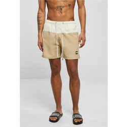 Urban Classics Block Shorts Ανδρικό Μαγιό Σορτς Μαύρο TB1026