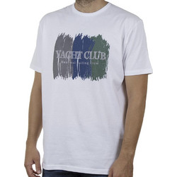 Κοντομάνικη Μπλούζα T-Shirt DOUBLE TS-115 SS20 Λευκό