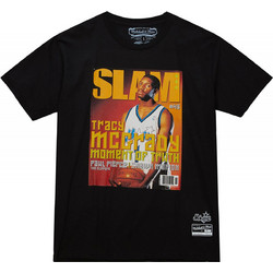 Mitchell & Ness NBA Slam Tee Orlando Magic Ανδρικό Αθλητικό T-Shirt BMTRINTL1059-OMABLCK