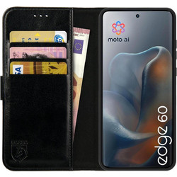 Rosso Element Wallet Θήκη Μαύρο (Motorola Edge 60)