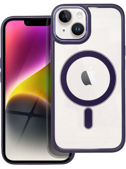 Θήκη COLOR EDGE MAG COVER συμβατή με MagSafe για iPhone 12 Pro Max Μωβ
