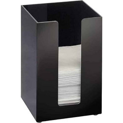 THE BARSTARDS Θήκη Χαρτοπετσέτας PC Μαύρη Ματ 12x20εκ JD-86214