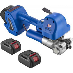 VEVOR Ηλεκτρική Μηχανή Δεματοποίησης, 15.7 x 4.9 x 6.9 in, Με 2 Μπαταρίες 4000mAh, Αυτόματο Εργαλείο Δεσίματος με Ψηφιακή Οθόνη για PET Ταινίες 10-19 mm BZKZJDDZD5003HFSJ001V2