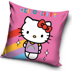 Hello Kitty Rainbow Velvet Pillowcase 40x40 cm